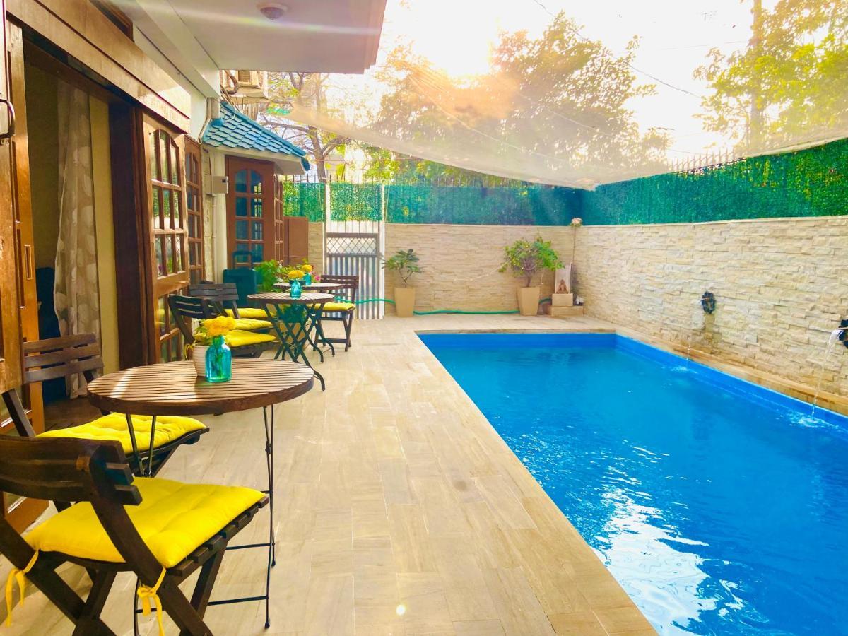 Roshani Pool Villa Gurgaon - 7Br #Privatepool #Villa #Bungalow #Garden #Staycation Bagian luar foto