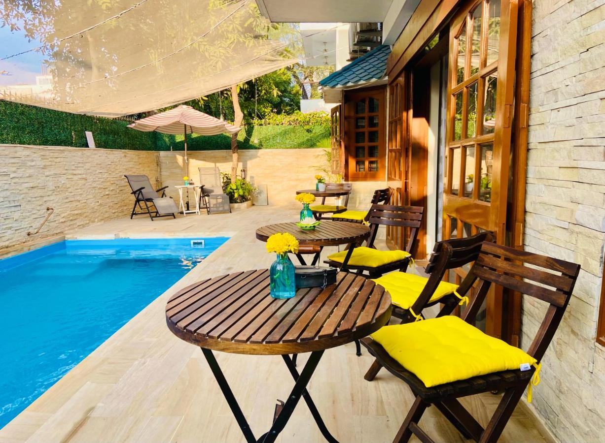 Roshani Pool Villa Gurgaon - 7Br #Privatepool #Villa #Bungalow #Garden #Staycation Bagian luar foto