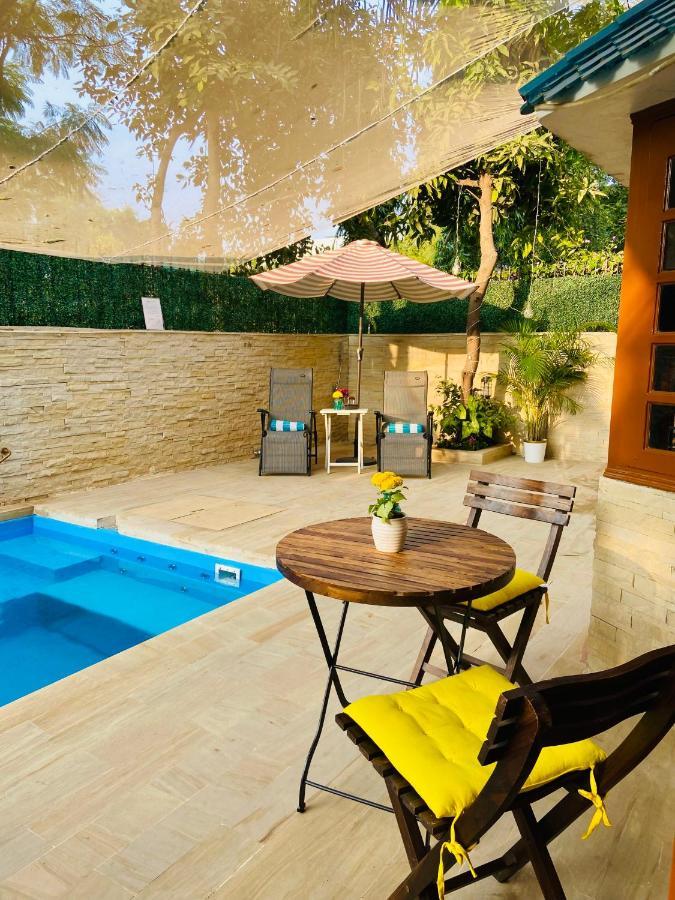 Roshani Pool Villa Gurgaon - 7Br #Privatepool #Villa #Bungalow #Garden #Staycation Bagian luar foto
